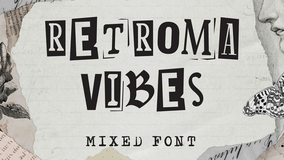 

Retroma Vibes: A Versatile Font with a Unique Retro Aesthetic