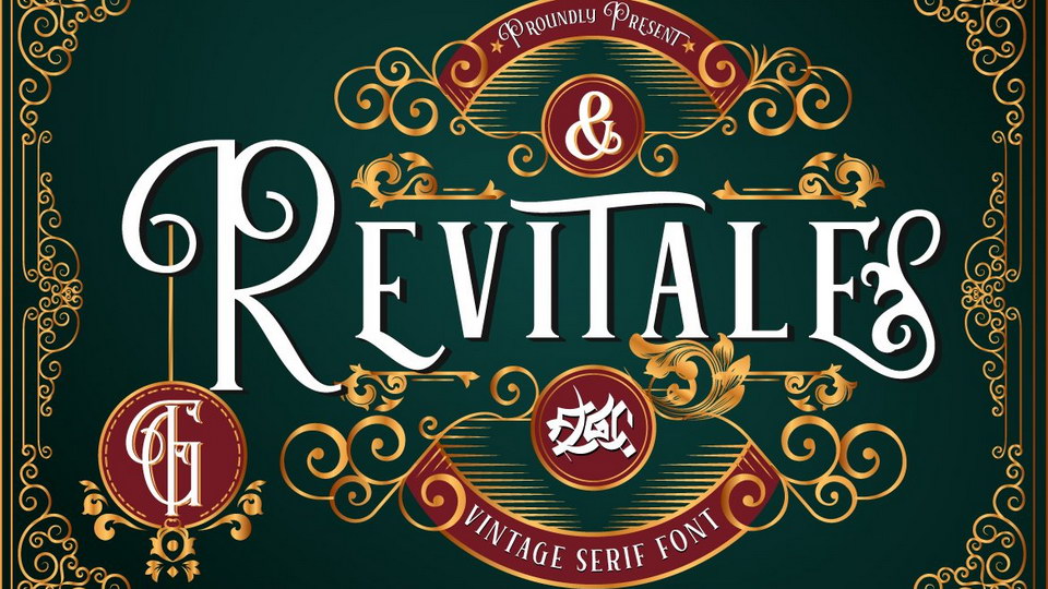 

Revitale: An Exceptional Decorative Display Font