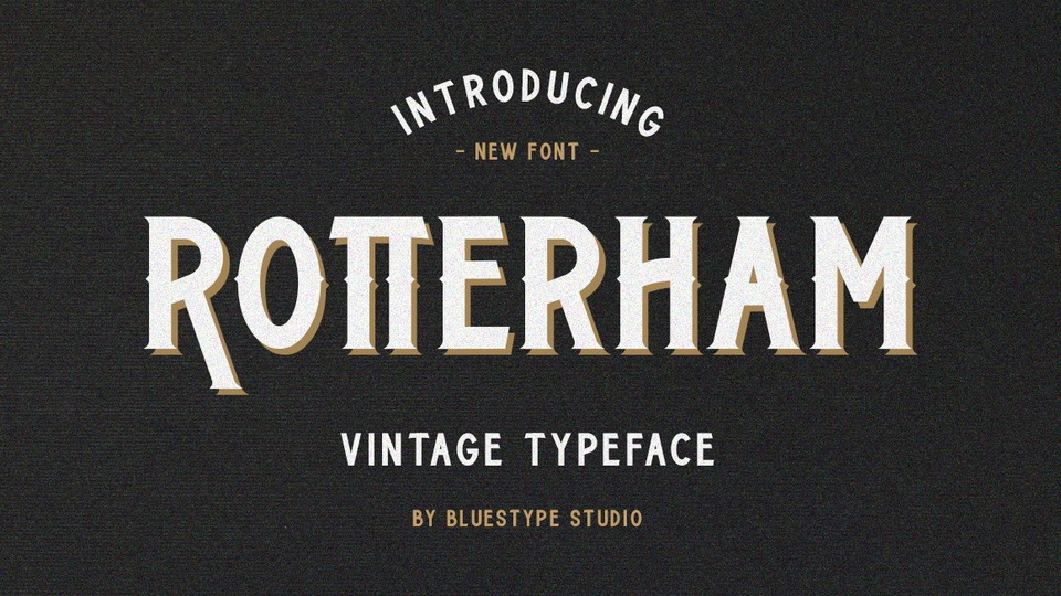 Rotterham: A Classic Display Font for Timeless Elegance