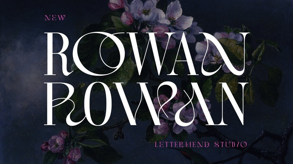 Rowan: Sophisticated Typeface for Luxury Design Projects