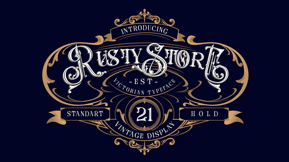 Rusty Store Font: A Combination of Timeless Elegance and Modern Design Trends
