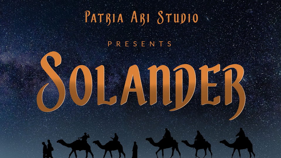 

Make Your Mark with Solander: An Impactful Display Typeface