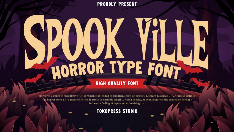 

Spook Ville - Fear and Terror Font