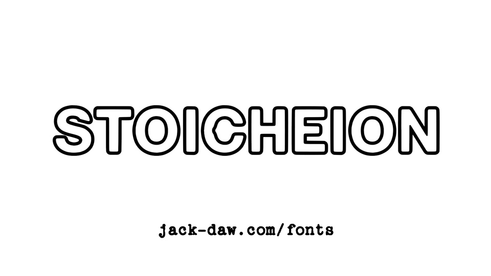 Stoicheion Font