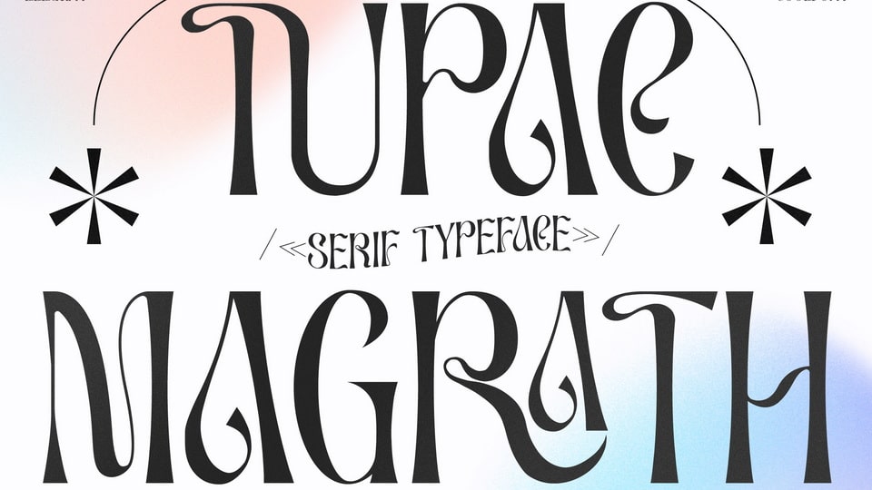 Tupac Magrath: A Contemporary and Sophisticated Typeface for Luxury Design Projects