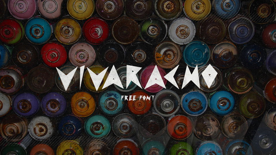 

Vivaracho: A Unique Font Inspired by Graffiti and Street Art