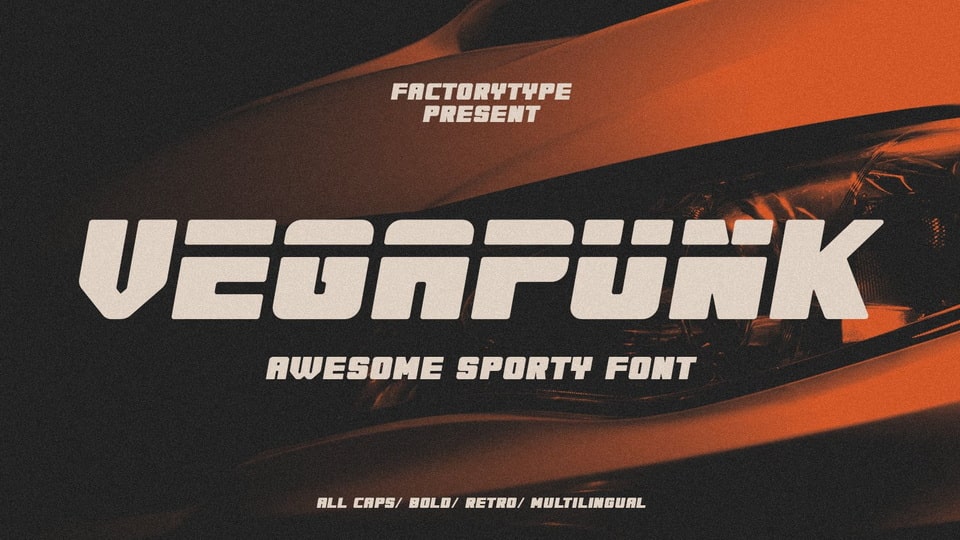 

Vegapunk: A Unique Sports Font