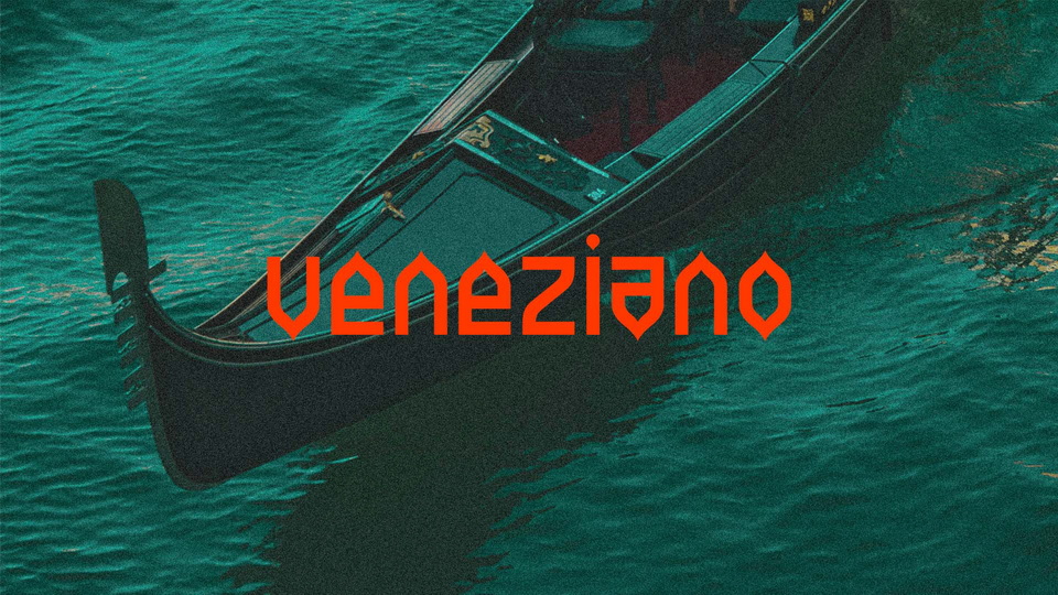 Veneziano: A One-of-a-Kind Decorative Typeface Inspired by Venetian Gothic Architecture