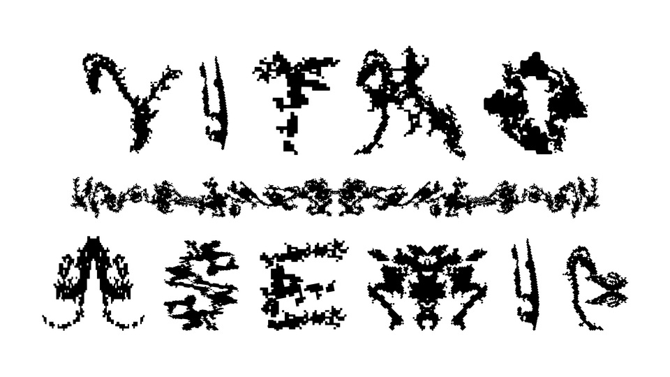 VITRO-ASEMIC: A Typeface Crafted from Mouth Bacteria and Agar to Explore the Non-Human Manifesto