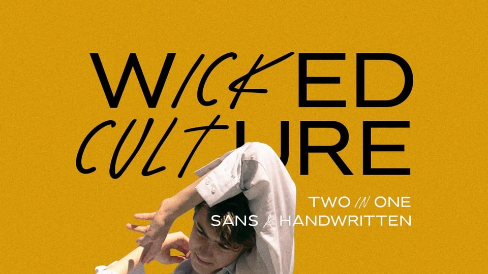  Wicked Culture: A Distinctive and Contemporary Display Font