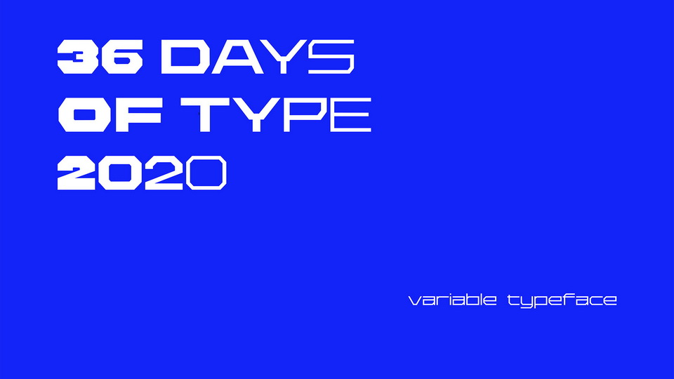 

36 Days: An Innovative and Versatile Typeface