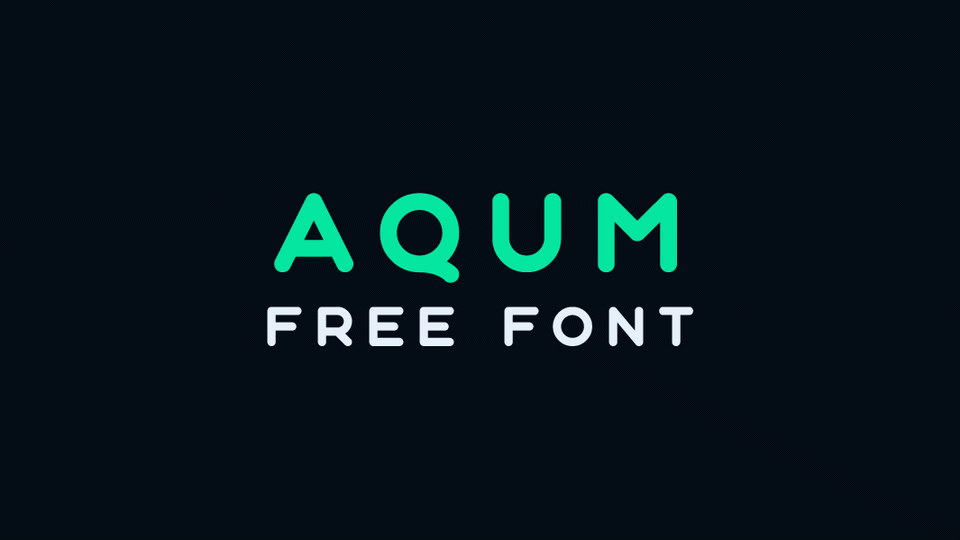 

Create an Eye-Catching Design with Aqum – A Modern and Versatile Sans Serif Font