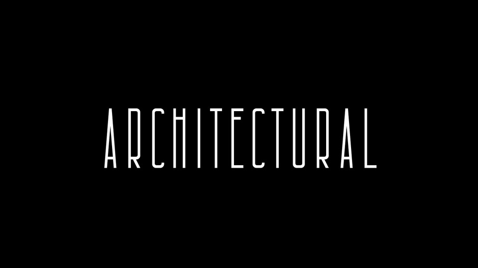 

Architectural: The Perfect Combination of Strict Proportions and Planned Geometry