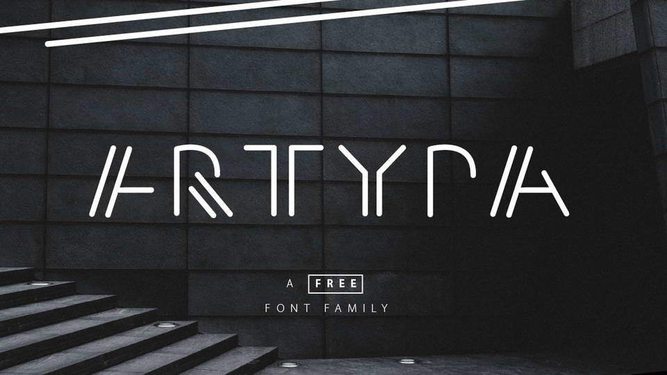 

Artypa: A Free Artistic Font Family with Unique Shapes and Creative Forms