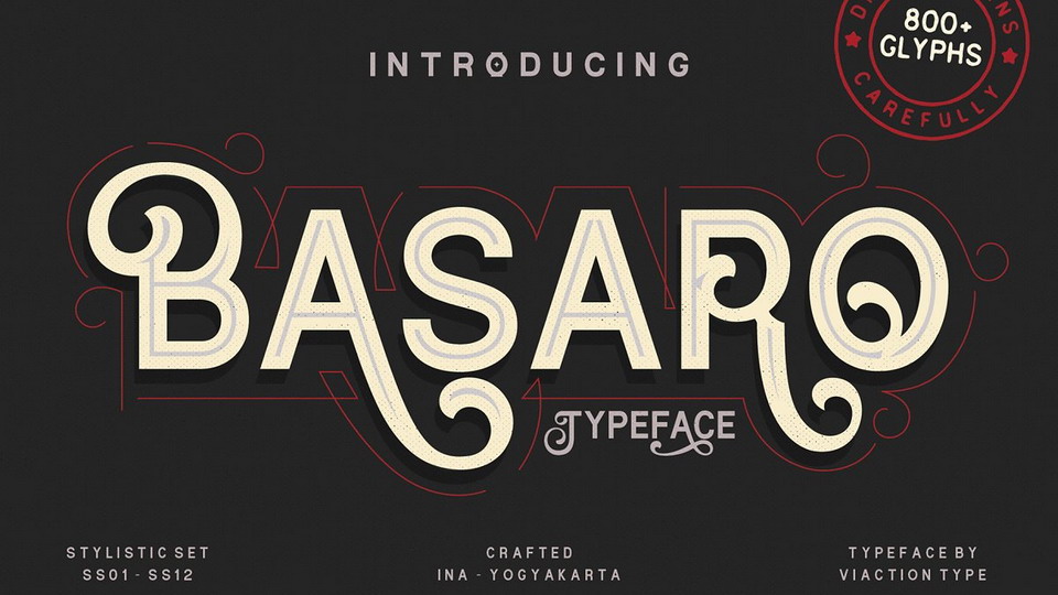 

Basaro: A Versatile Font Combining Classic Elegance and Modern Design