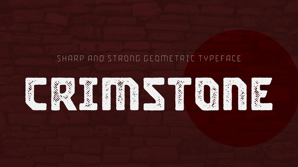 

Crimstone: A Powerful and Modern Typeface Perfect for Any Design Project