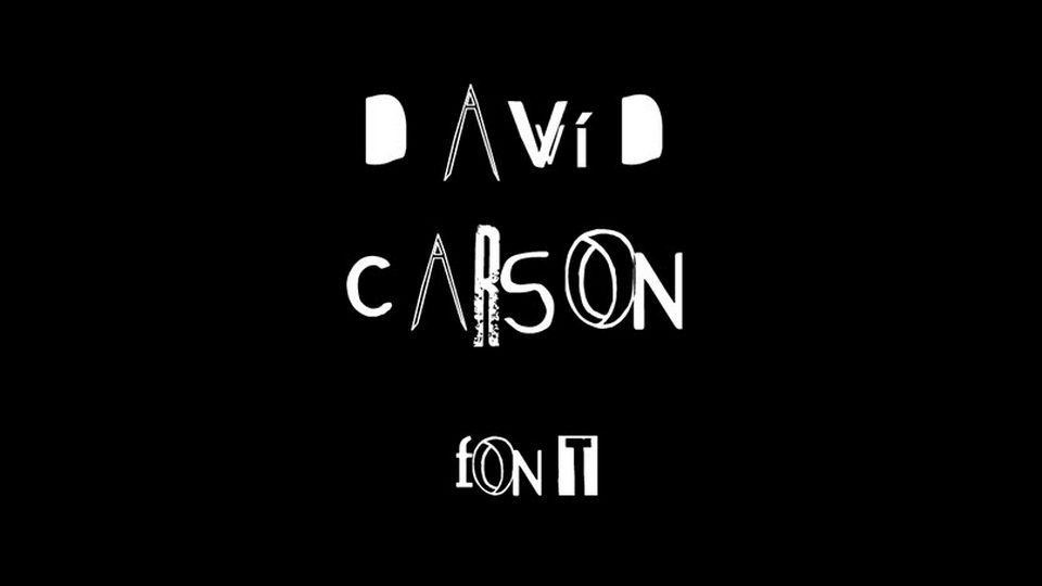 

David Carson: A Revolutionary Designer and His Unique Font 'Carson'