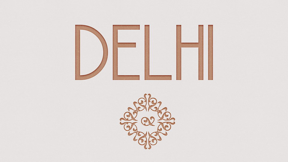 

Delhi: An Eye-Catching Display Font with a Vintage Flair
