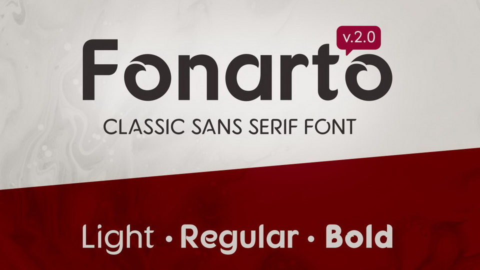 

Fonarto 20: An Elegant Update to the Classic Fonarto Font Family