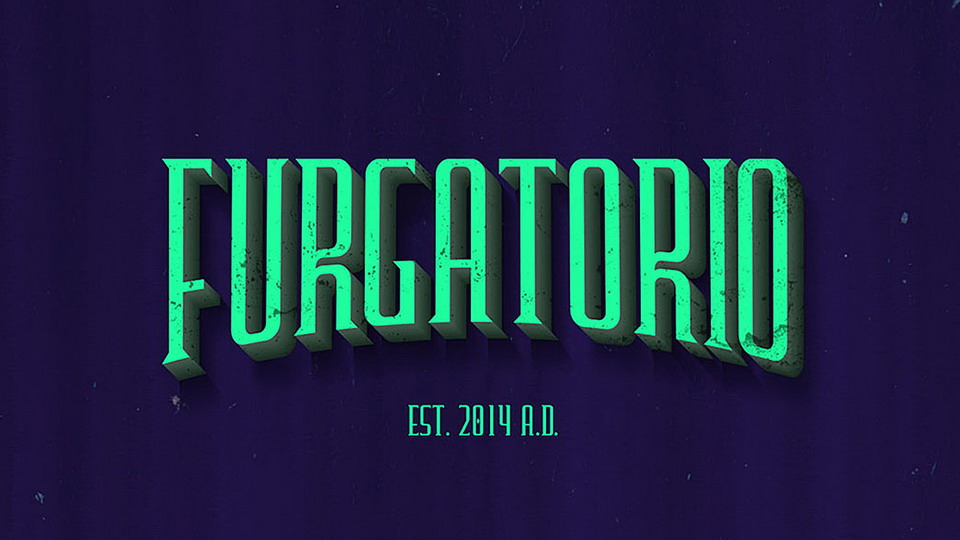 

Furgatorio - A Stylish, Vintage Font Family