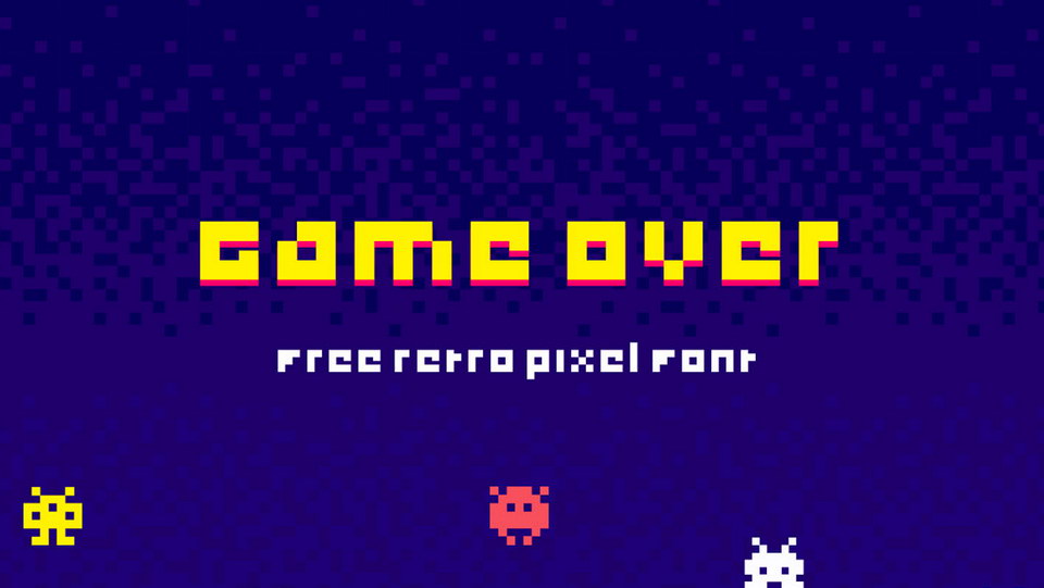 

Game Over: The Perfect Font to Take Your Design Projects Back to the Golden Age of Gaming