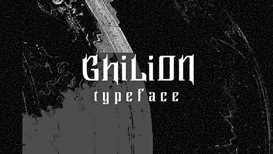 

Ghillon Type: A One-of-a-Kind Font with 20th Century American Gothic Influences