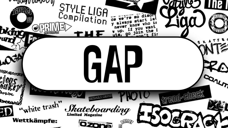 

GO Gap: A Unique Typeface Inspired by Skate Culture