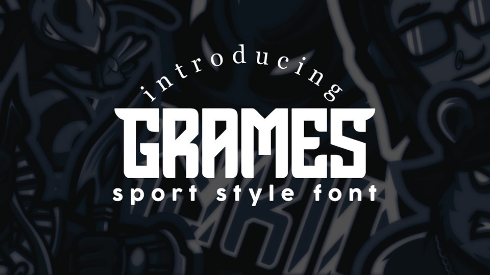

Grames: The Ideal Font for Sport and Game-Related Projects