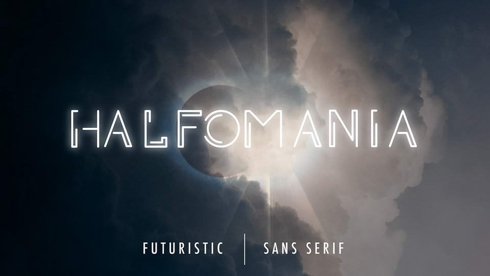 

Halfomania: A Revolutionary New Typeface That is Sure to Make a Lasting Impression