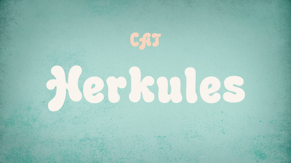 

Herkules: A Stunning Font From the Art Nouveau Era