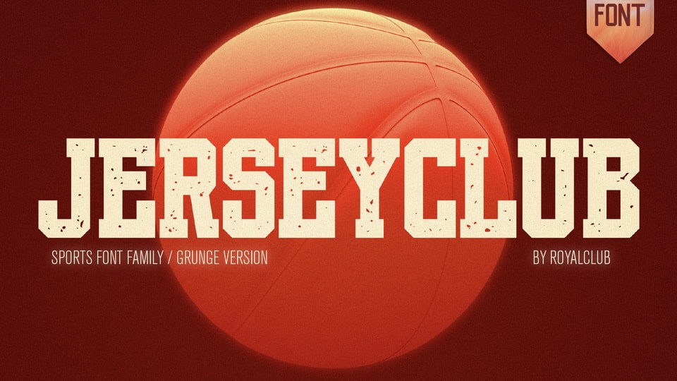 
JERSEYCLUB: A New Complete Typeface Family for Sports Usage