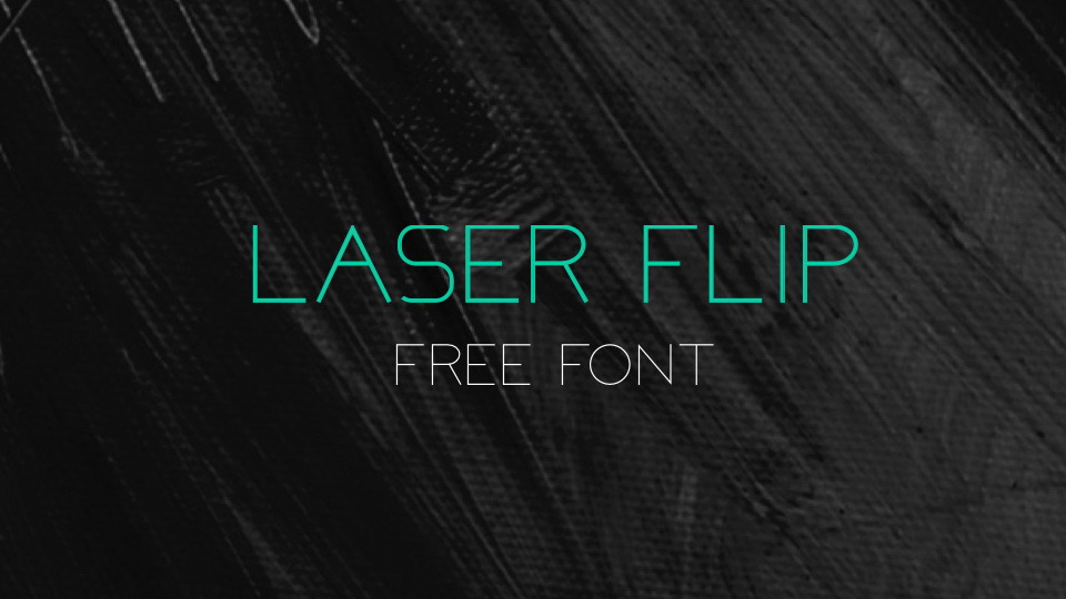 

Laser Flip: A Modern and Stylish Font for Art Pieces With a Minimalistic Style