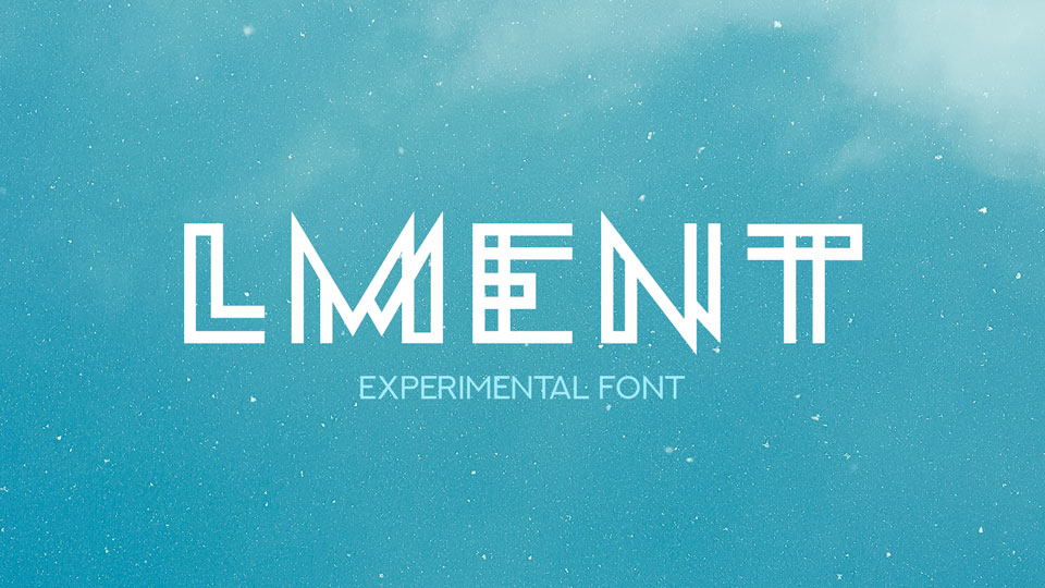  

Lment: An Experimental Geometric Display Sans Font