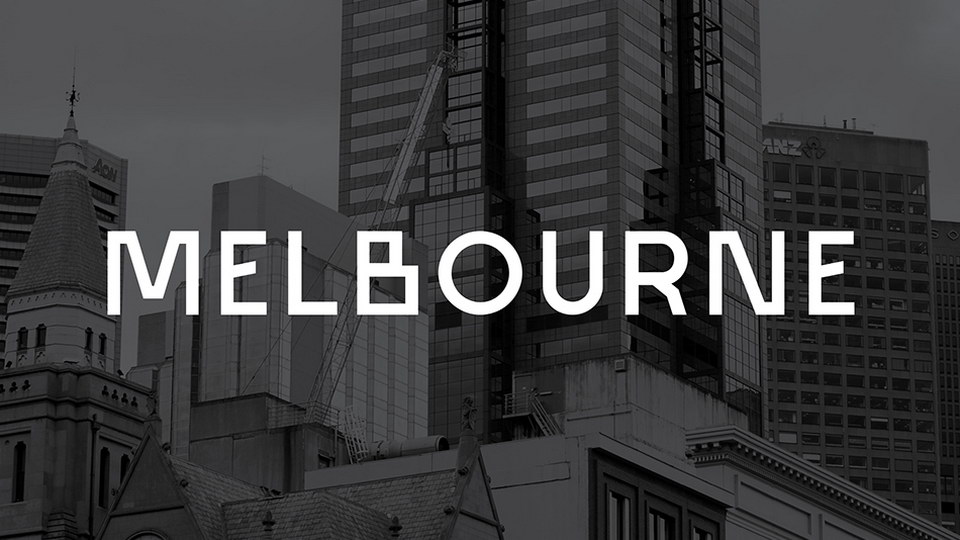 

Melbourne: A Bold Font That Captures the Spirit of the City
