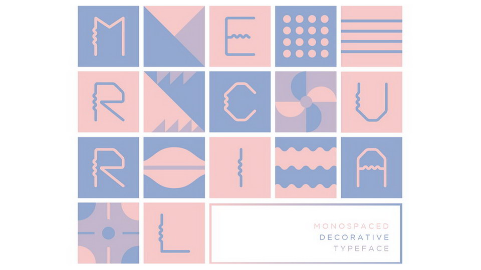 

Mercurial: A Monospaced Decorative Font that Embodies the Essence of Contradiction