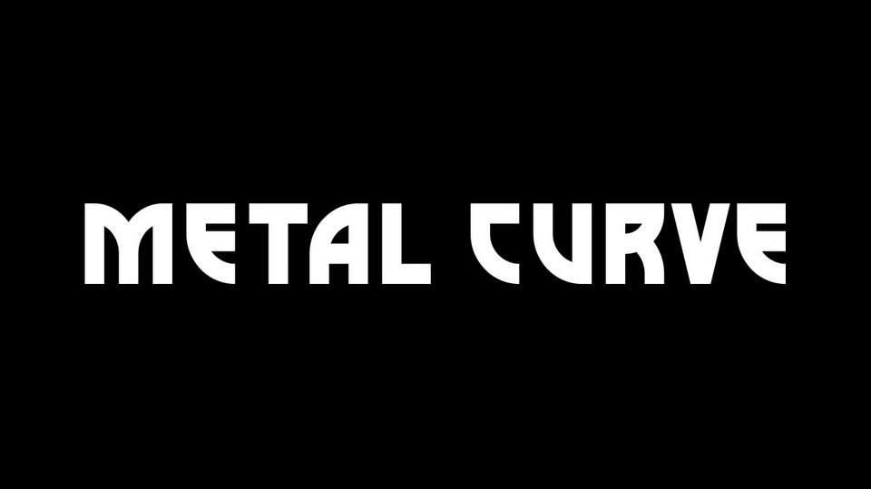 

Metal Curve: An Iconic Font That Embodies the Spirit of the Great Metal Bands of Past and Present