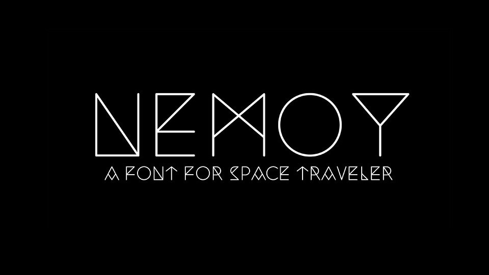 

Nemoy: A Beautiful and Versatile Geometric Typeface