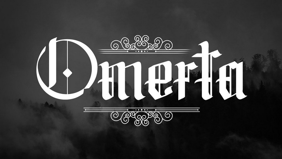

Omerta: An Elegant and Classic Font for Vintage Design Projects
