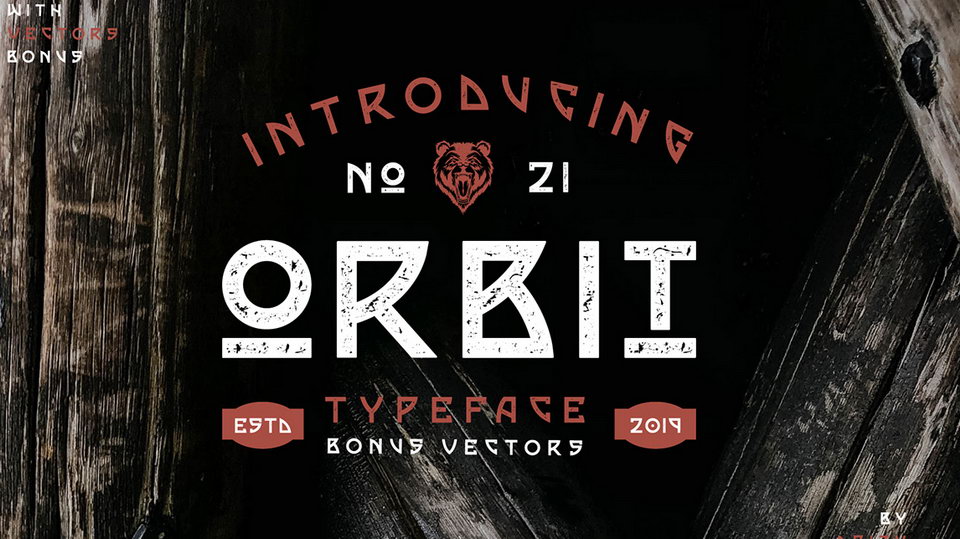 

Orbit - A Vintage Adventure Display Font