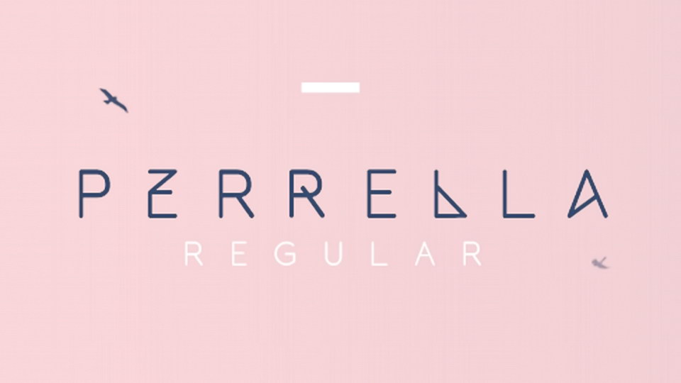 

Perrella: A Monostroke Sans Serif Typeface Perfect for Any Creative Project
