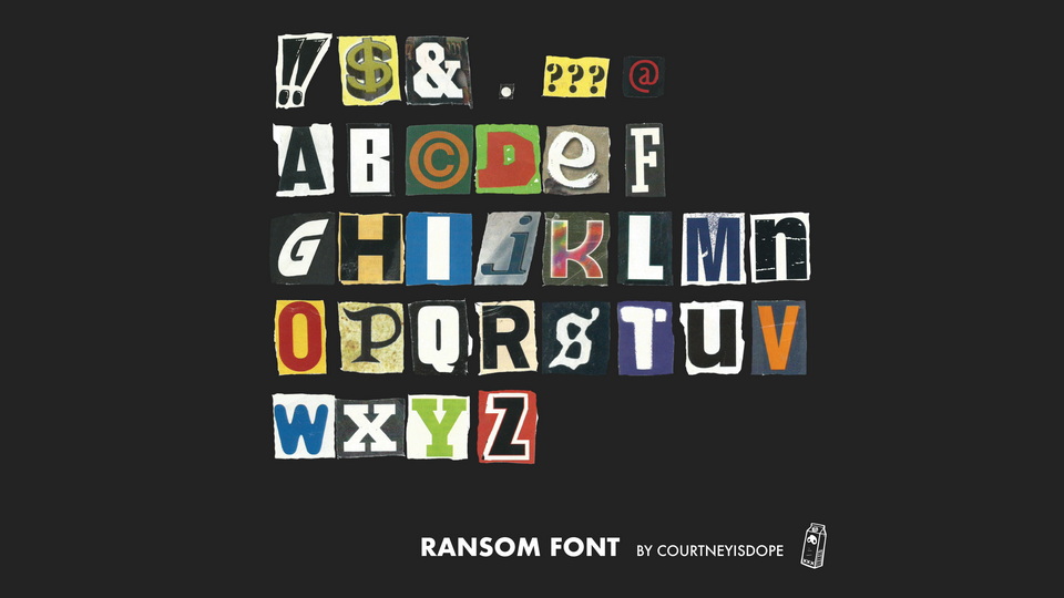 

Ransom: A Unique Typeface to Make Designs Stand Out