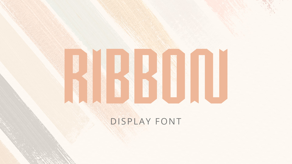 

Ribbon Font: An Elegant Choice for Your Design Project