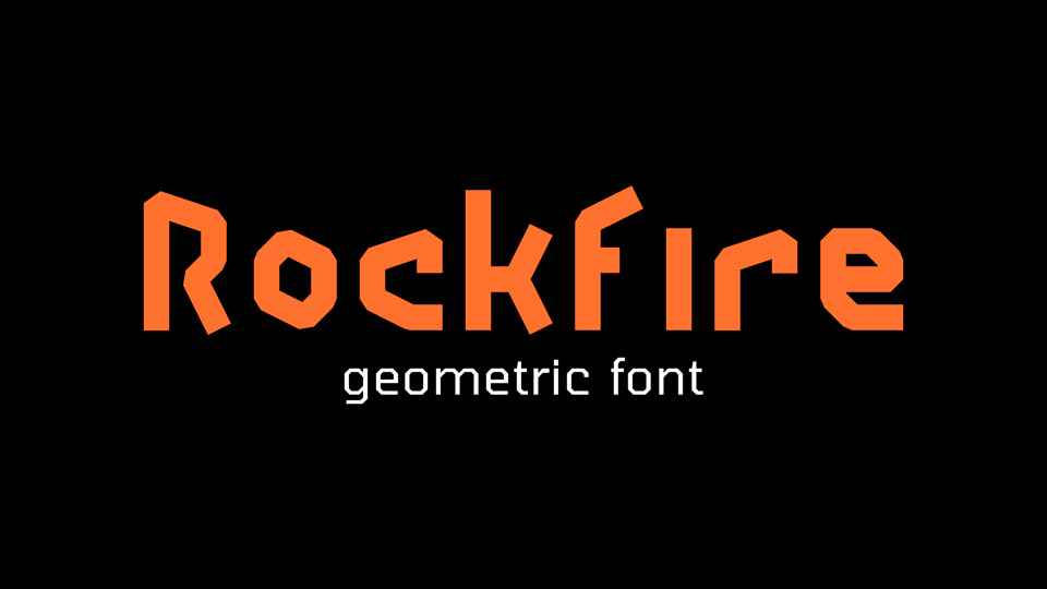 

Rockfire Font: An Incredibly Unique and Eye-Catching Typeface