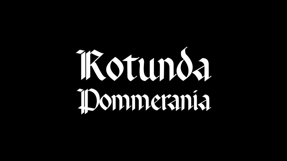

Rotunda Pommerania: A Unique Font with a Touch of Elegance