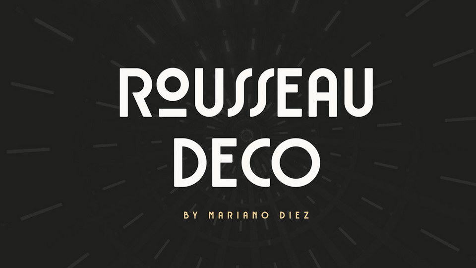 

Rousseau Deco: An Elegant Display Font That Pays Tribute to the Art Deco Style