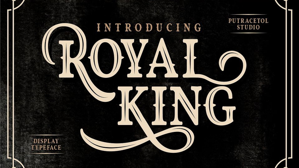 

Royal King: A Timeless Display Typeface