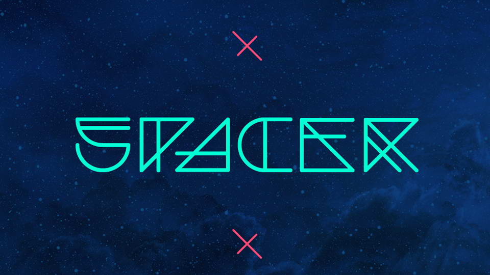 

Spacer Font: A Modern, Futuristic Font for Design Projects