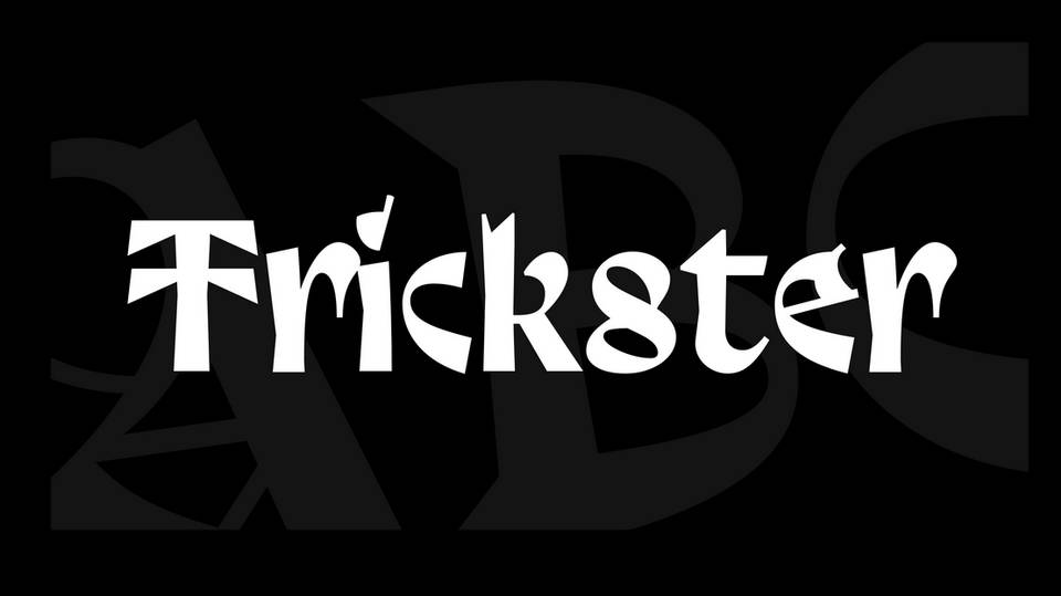 
Trickster - A Free Font Presenting a Smooth Blend of Merovingian Writing, Blackletter Influences and Contemporary Shapes