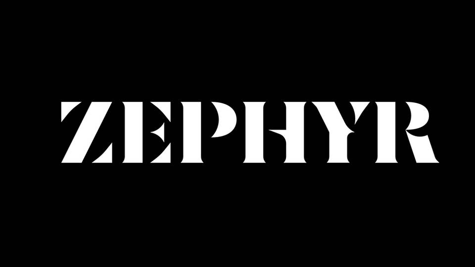 

The Zephyr Typeface: A Versatile Stencil Serif Font Family