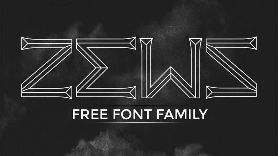 

Zews: An Eye-Catching Font Perfect for Creating Strong Visuals